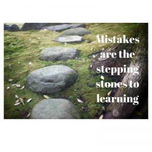 stepping stones - why making mistakes is important for students