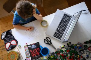 Image of student remote learning - The Age