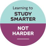 Organising Students - Image in circle with the words Learning to study smarter not harder