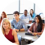 Organising Students - image of students in class -Top tips for attending University for the first time